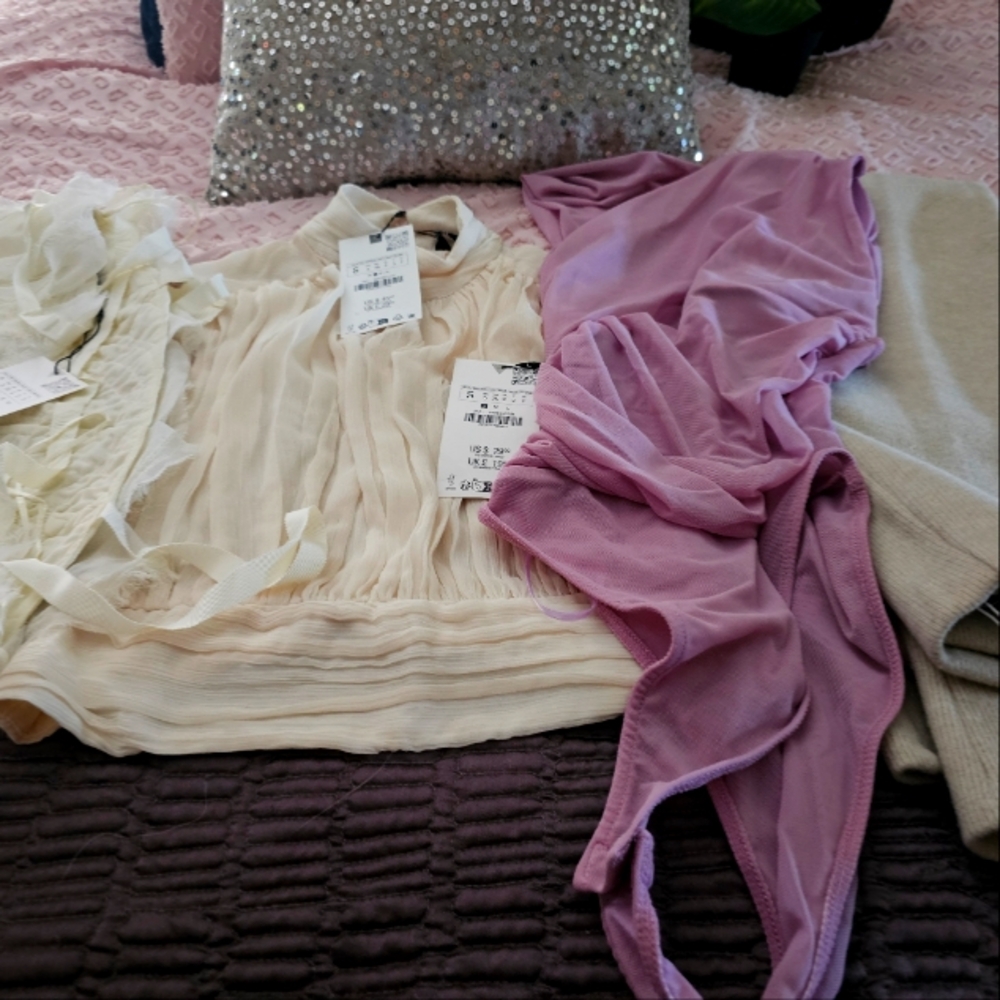 ZARA 4 PIECES NWT
